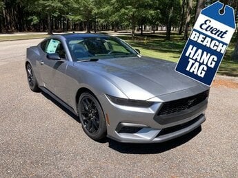 2025 Iconic Silver Metallic Ford Mustang EcoBoost Premium Car 2 Door RWD Automatic