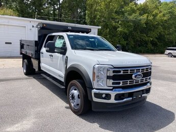 2024 Oxford White Ford Super Duty F-550 DRW XL DRW 6.7L 4 Valve OHV Power Stroke® V8 Turbo Diesel B20 Engine with Manual Push-button Engine-Exhaust Braking 4 Door 4X4 Automatic Truck