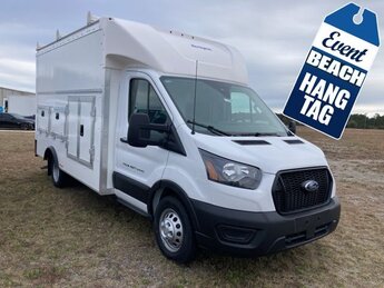 2024 Oxford White Ford Transit-350 Base RWD Automatic Specialty Vehicle Cutaway 3.5L PFDi V6 Engine