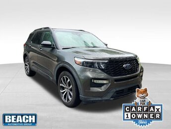 2020 Magnetic Metallic Ford Explorer ST 3.0L EcoBoost V6 Engine Automatic SUV 4X4 4 Door