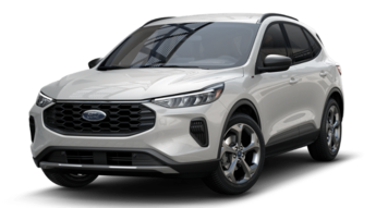 2025 Star White Metallic Tri-Coat Ford Escape ST-Line SUV Automatic FWD 1.5L EcoBoost® Engine With Auto Start-Stop Technology