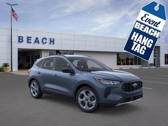 2025 Vapor Blue Metallic Ford Escape ST-Line 4 Door FWD Automatic 2.5L iVCT Atkinson Cycle I-4 Hybrid Engine