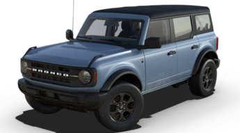 2025 Azure Gray Metallic Tri-Coat Ford Bronco Big Bend® SUV 2.3L EcoBoost® I-4 Engine Automatic 4X4