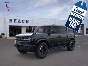 2025 Shadow Black Ford Bronco Outer Banks 4 Door 4X4 2.7L EcoBoost® V6 Engine Automatic SUV