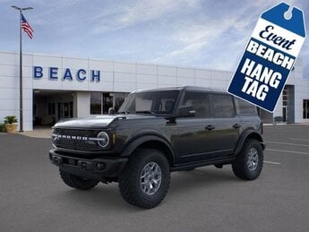 2025 Shadow Black Ford Bronco Badlands 4 Door 4X4 Manual