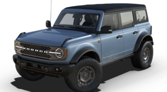 2025 Azure Gray Metallic Tri-Coat Ford Bronco Badlands® 4X4 4 Door SUV