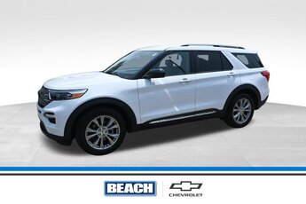2023 Oxford White Ford Explorer Limited Automatic RWD 4 Door