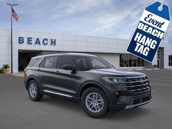 2025 Agate Black Metallic Ford Explorer Active RWD Automatic SUV