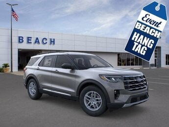 2025 Carbonized Gray Metallic Ford Explorer Active RWD SUV 4 Door 2.3L EcoBoost® I-4 with Auto Start-Stop Technology Engine