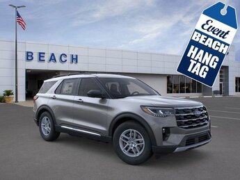 2025 Carbonized Gray Metallic Ford Explorer Active RWD SUV 4 Door 2.3L EcoBoost® I-4 with Auto Start-Stop Technology Engine