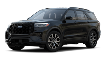 2025 Agate Black Metallic Ford Explorer ST-Line Automatic SUV 4 Door