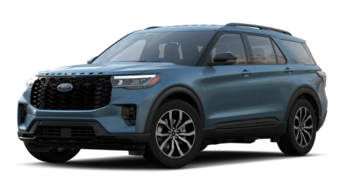 2025 Vapor Blue Metallic Ford Explorer ST-Line 4 Door RWD Automatic SUV 2.3L EcoBoost® I-4 with Auto Start-Stop Technology Engine