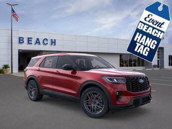 2025 Ford Explorer ST 3.0L EcoBoost® V6 Engine with Auto Start-Stop Technology 4X4 4 Door