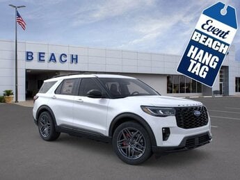 2025 Ford Explorer ST 4X4 SUV Automatic 3.0L EcoBoost® V6 Engine with Auto Start-Stop Technology
