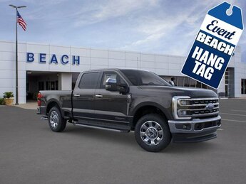 2025 Agate Black Metallic Ford Super Duty F-250 SRW Lariat Truck 6.7L 4 Valve OHV Power Stroke® V8 Turbo Diesel B20 Engine 4X4