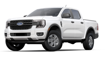 2025 Oxford White Ford Ranger XL Automatic RWD 4 Door 2.3L EcoBoost® Engine with Auto Start-Stop Technology