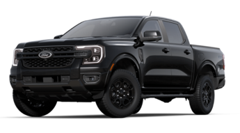 2025 Shadow Black Ford Ranger LARIAT® 4X4 2.7L EcoBoost® Engine with Auto Start-Stop Technology Automatic