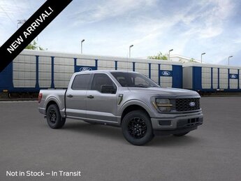 2025 Gray Metallic Ford F-150 STX RWD Truck 4 Door 2.7L V6 EcoBoost® Engine with Auto Start-Stop Technology Automatic