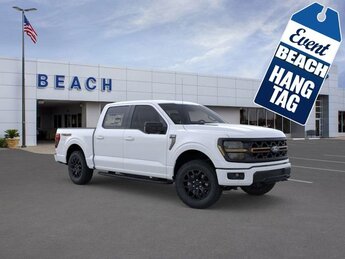 2025 Oxford White Ford F-150 Tremor 4X4 5.0L V8 with Auto Start-Stop Technology Engine 4 Door Truck