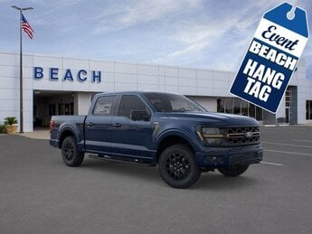 2025 Antimatter Blue Metallic Ford F-150 Tremor 4X4 Automatic 5.0L V8 with Auto Start-Stop Technology Engine