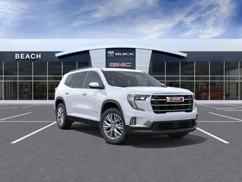 2025 Summit White GMC Acadia Elevation SUV 4 Door Automatic 2.5L Turbo engine FWD