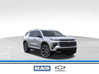 2026 Sterling Gray Metallic Chevrolet Traverse High Country FWD 2.5L Turbo engine SUV Automatic