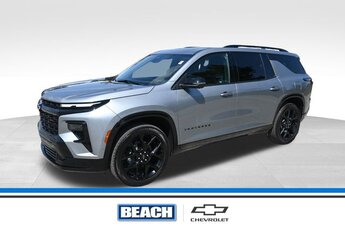 2024 Sterling Gray Metallic Chevrolet Traverse RS AWD 2.5L DOHC Engine 4 Door SUV Automatic