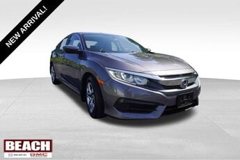 2017 Honda Civic LX Automatic (CVT) 4 Door 2.0L I4 DOHC 16V i-VTEC Engine Car FWD