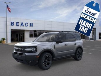 2025 Carbonized Gray Metallic Ford Bronco Sport Outer Banks 1.5L EcoBoost® with Auto Start-Stop Technology Engine 4 Door 4X4 Automatic SUV