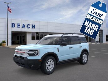 2025 Robins Egg Blue Ford Bronco Sport Heritage 1.5L EcoBoost® with Auto Start-Stop Technology Engine Automatic SUV 4X4