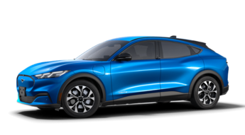 2025 Velocity Blue Metallic Ford Mustang Mach-E Select SUV RWD 4 Door Standard Range Battery (RWD) Engine Automatic