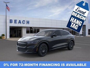 2024 Shadow Black Ford Mustang Mach-E Premium SUV 4 Door Standard Range Battery + RWD Engine RWD Automatic