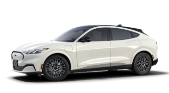 2025 Star White Metallic Tri-Coat Ford Mustang Mach-E Premium Extended Range Battery (AWD) Engine SUV Automatic