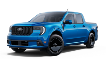 2025 Velocity Blue Ford Maverick Lobo™ 2.0L EcoBoost® Engine Automatic 4 Door AWD Truck