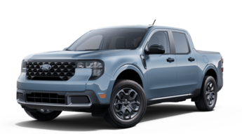 2025 Azure Gray Metallic Tri-Coat Ford Maverick XLT FWD 4 Door Automatic 2.5L Hybrid Engine