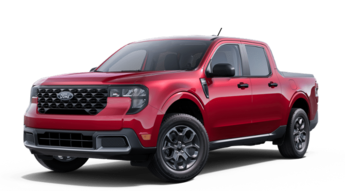 2025 Ruby Red Metallic Tinted Clearcoat Ford Maverick XLT 4 Door AWD Automatic