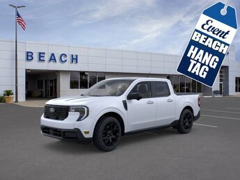 2025 Space White Metallic Ford Maverick Lariat 4 Door 4 Cyl - 2 L Engine Automatic Truck