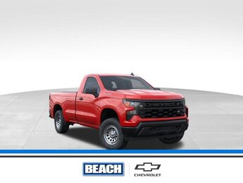 2025 Chevrolet Silverado 1500 WT Truck 4X4 5.3L EcoTec3 V8 engine Automatic 2 Door