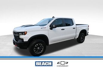 2023 Summit White Chevrolet Silverado 1500 ZR2 Truck Automatic EcoTec3 6.2L V8 Engine 4X4