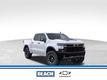 2025 Summit White Chevrolet Silverado 1500 ZR2 Automatic Truck 3.0L Duramax<sup>®</sup> Turbo Diesel engine 4 Door