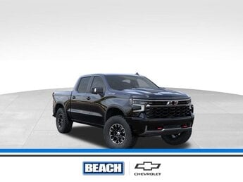 2025 Black Chevrolet Silverado 1500 ZR2 4 Door 6.2L EcoTec3 V8 engine Automatic Truck