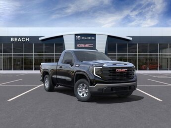 2025 Onyx Black GMC Sierra 1500 Pro 4X4 Automatic TurboMax<sup>™</sup> engine