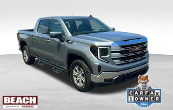 2024 Sterling Metallic GMC Sierra 1500 SLE 3.0L I6 Engine Truck Automatic