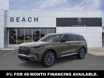 2025 Harbor Gray Clearcoat Lincoln Aviator Premiere AWD SUV Automatic Twin-Turbocharged 3.0L V6 Engine with Auto Start-Stop Technology