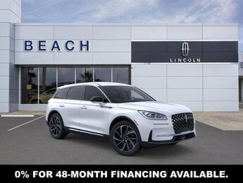2025 Pristine White Metallic Tri-Coat Lincoln Corsair Reserve SUV 2.0L Turbocharged I-4 Engine with Auto Start-Stop Technology FWD