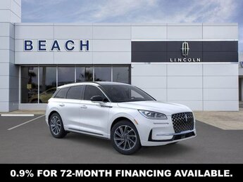2025 Pristine White Metallic Tri-Coat Lincoln Corsair Grand Touring 2.5L i-VCT Atkinson I-4 Plug-In Hybrid Engine (AWD) with eRAD AWD Automatic (CVT) 4 Door