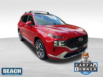 2023 Calypso Red Hyundai Santa Fe Calligraphy SUV FWD 4 Door 2.5L I4 Engine Automatic