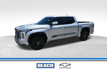 2022 Celestial Silver Metallic Toyota Tundra Platinum Automatic Truck 4 Door