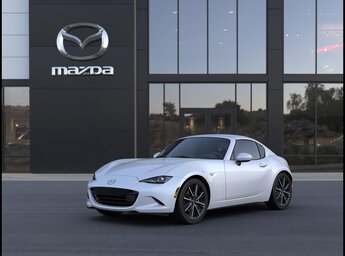 2025 Snowflake White Pearl Mica Mazda Mazda MX-5 Miata RF Grand Touring 2 Door Manual Convertible