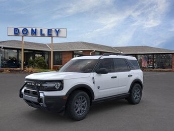 2025 Oxford White Ford Bronco Sport Big Bend 4 Door 4X4 1.5L EcoBoost Engine SUV Automatic